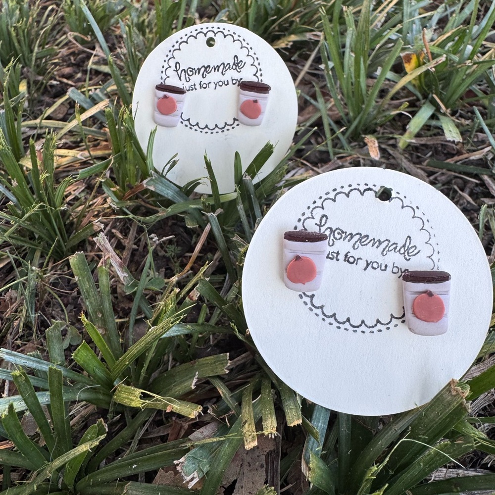 Cute Coffee Cup Earrings